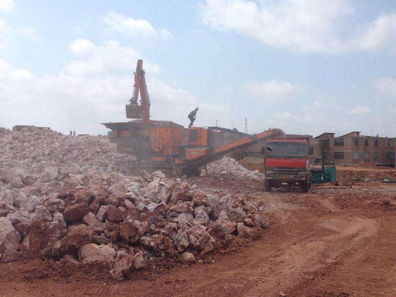 建筑垃圾破碎處理站 建筑垃圾破碎處理站