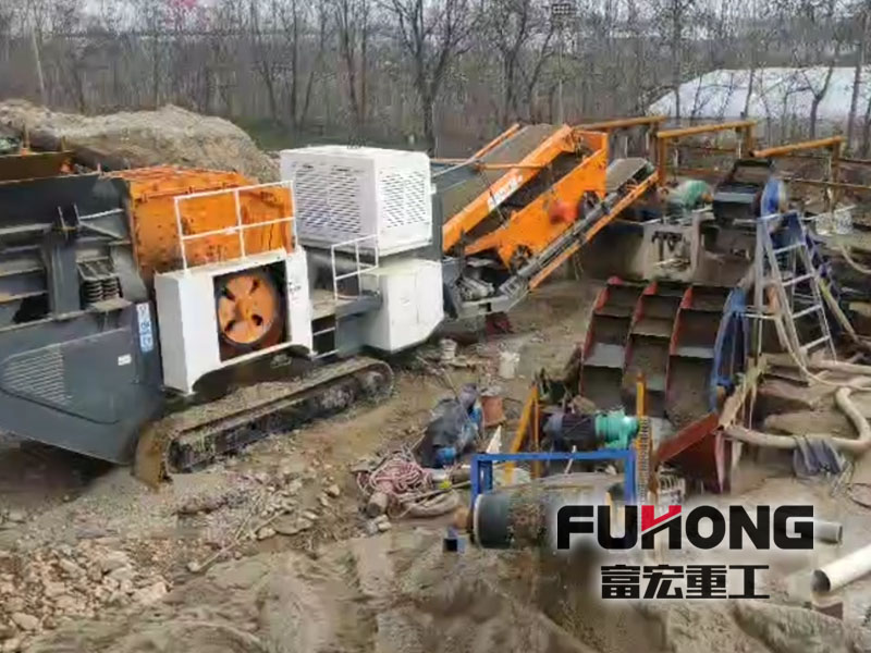 可移動石料破碎機 可移動石料破碎機